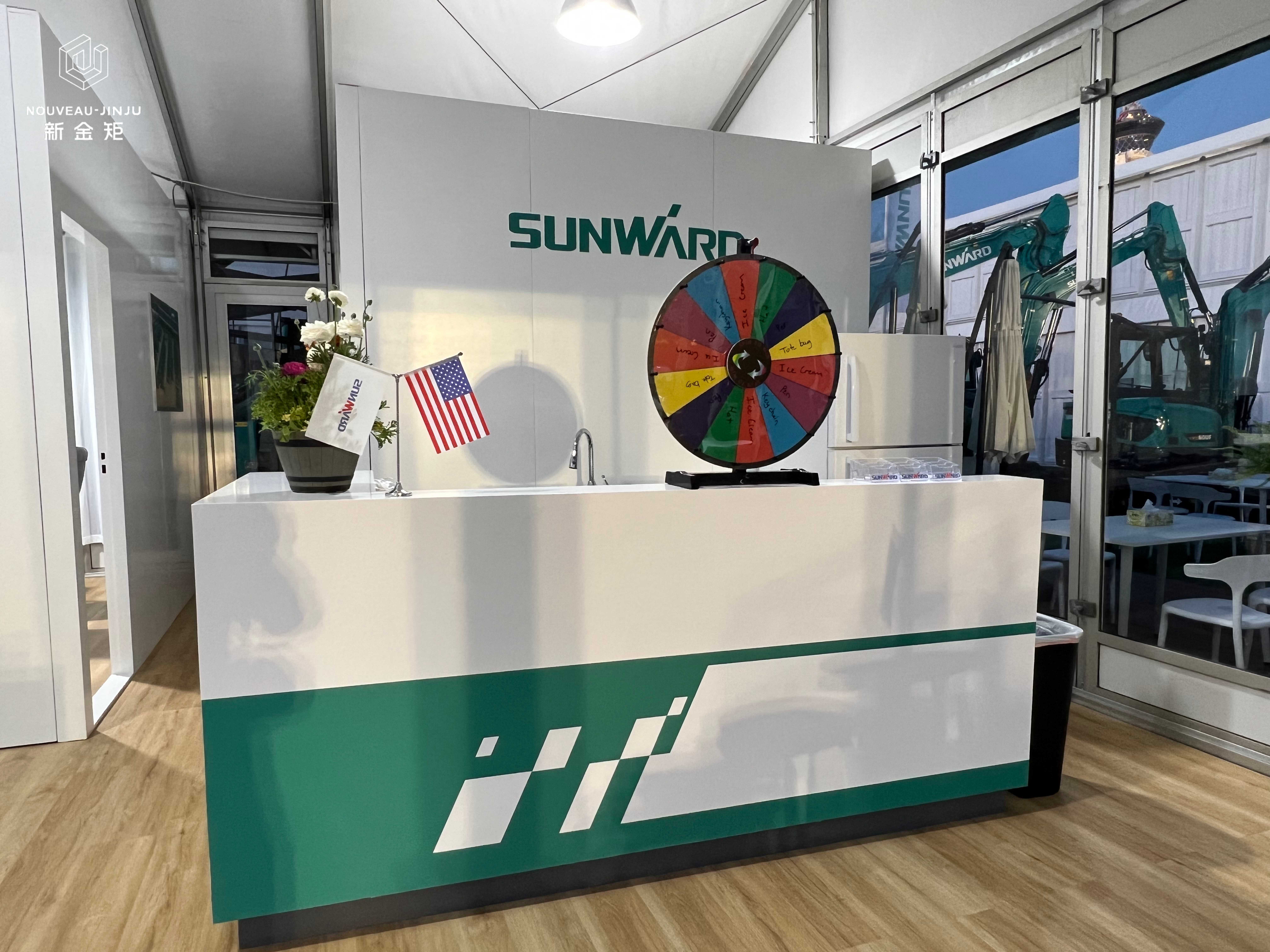 工程机械展•sunward山河智能•展位设计
